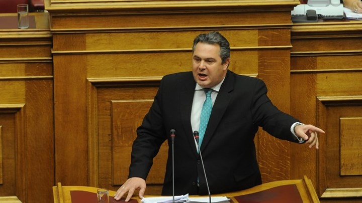 Να μην αρθεί η ασυλία του Πάνου Καμμένου εισηγήθηκε η επιτροπή δεοντολογίας