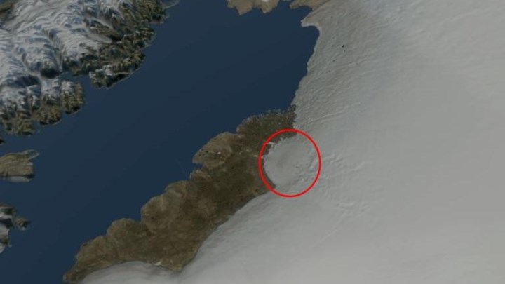 Η NASA ανακάλυψε δεύτερο τεράστιο κρατήρα πρόσκρουσης μετεωρίτη στη Γροιλανδία