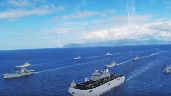 Το αεροπλανοφόρο Αναντολού παρουσίασε το τουρκικό Υπουργείο Άμυνας – ΒΙΝΤΕΟ