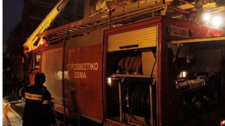 Φωτιά σε μπαρ στο Ηράκλειο