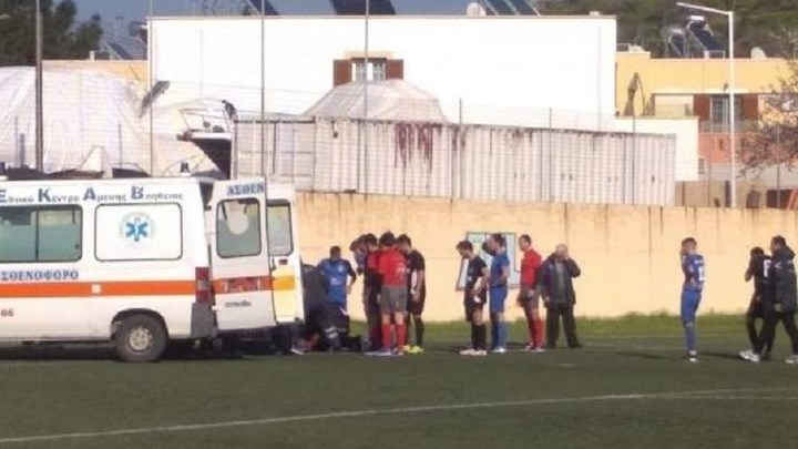 Ποδοσφαιριστής κατέρρευσε σε γήπεδο της Λέρου