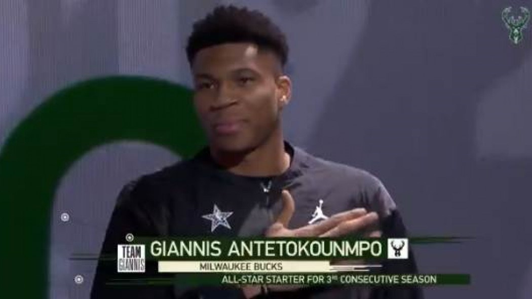 Η παρουσίαση του Αντετοκούνμπο στο All Star Game – ΒΙΝΤΕΟ