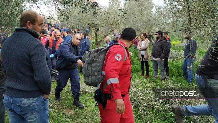 Εικόνες από το σημείο όπου βρέθηκαν νεκροί οι αγνοούμενοι στην Κρήτη – ΦΩΤΟ