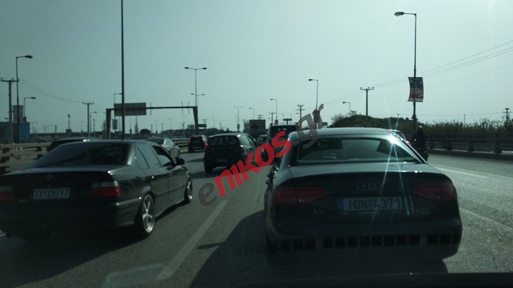 Καραμπόλα στον Κηφισό – ΦΩΤΟ αναγνώστη