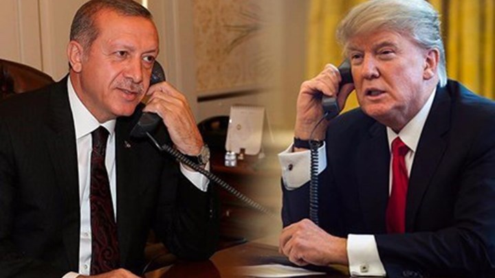 Τηλεφωνική συνομιλία του Ερντογάν με τον Τραμπ – Τι συζητήθηκε