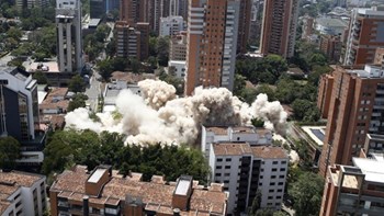 Ισοπέδωσαν το “Μονακό” του Πάμπλο Εσκομπάρ με δυναμίτη – BINTEO