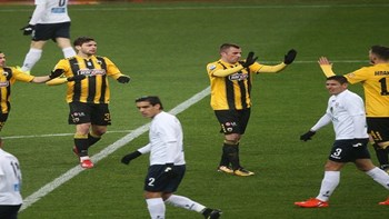 ΑΕΚ – Απόλλων 2-1 (47′)