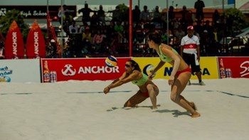 Σπουδαία επιτυχία για το ελληνικό beach volley: Χρυσό μετάλλιο στην Καμπότζη για Αρβανίτη-Καραγκούνη