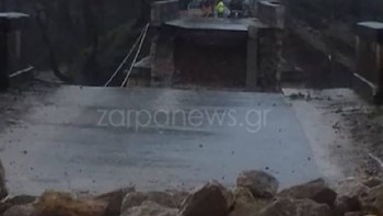 Με γέφυρες του στρατού η σύνδεση των αποκομμένων οικισμών στα Χανιά