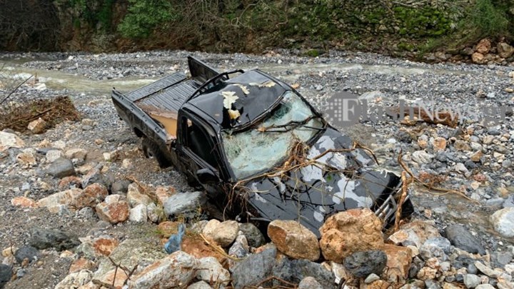 Νεκρός ο κτηνοτρόφος που είχε παρασυρθεί από χείμαρρο στα Χανιά – ΦΩΤΟ