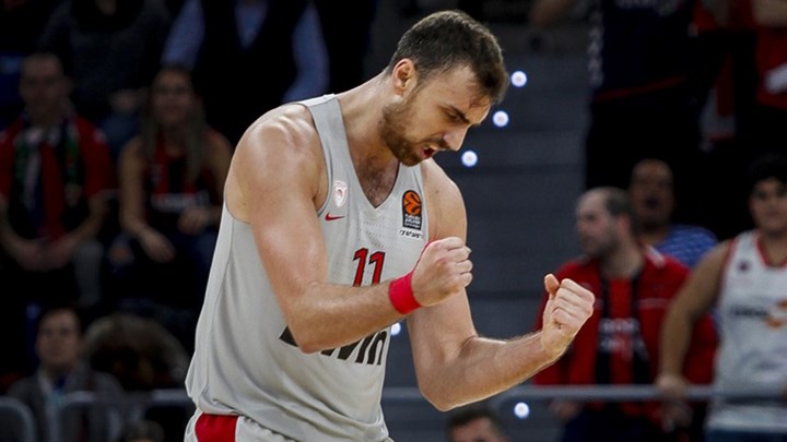 Ολυμπιακός – Ζαλγκίρις 38-34 (ΗΜ.)