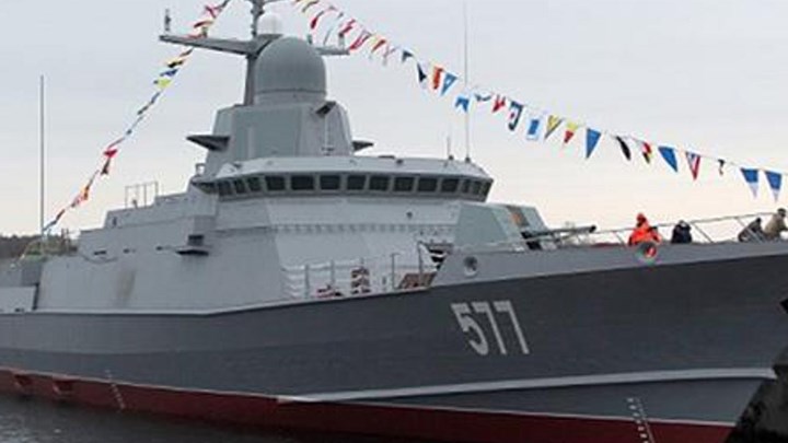 Καθελκύστηκε η νέα «φονική» κορβέτα του Πολεμικού Ναυτικού της Ρωσίας