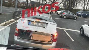 Φόρτωσε τα πάντα στο πορτμπακάζ και βγήκε… βόλτα στους δρόμους της Γερμανίας – ΦΩΤΟ αναγνώστη