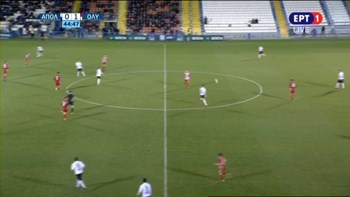 Απόλλων – Ολυμπιακός 0-1 (ΗΜ.)