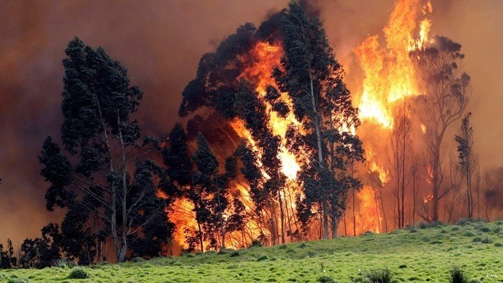 Μαίνονται οι πυρκαγιές στον ισπανικό Βορρά λόγω υψηλών θερμοκρασιών