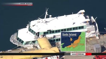 Τουλάχιστον 87 τραυματίες στην Ιαπωνία από σύγκρουση φέρι μποτ με… φάλαινα