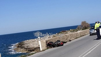 Σοβαρό τροχαίο στην εθνική οδό Χανίων – Ρεθύμνου – Ένας τραυματίας