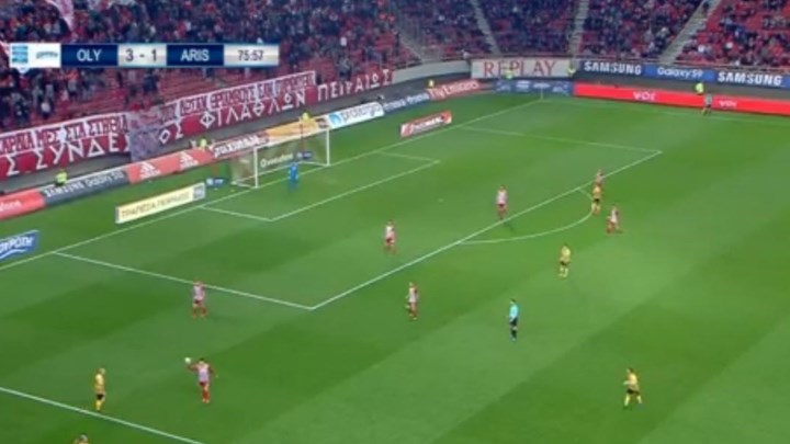 LIVE: Ολυμπιακός – Άρης 3-1 (75′)