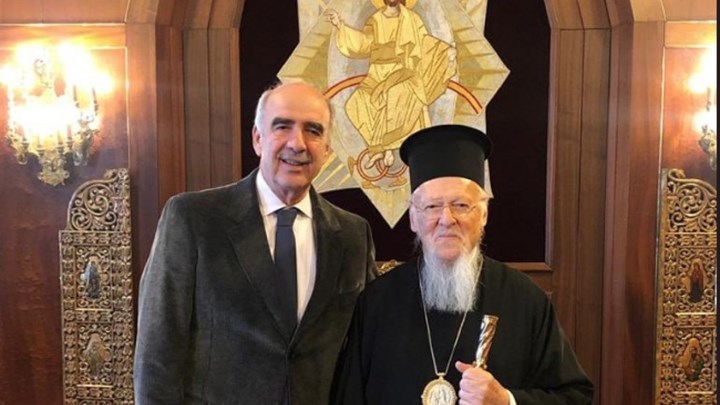 Συνάντηση Μεϊμαράκη με τον Οικουμενικό Πατριάρχη στο Φανάρι – Τι συζήτησαν