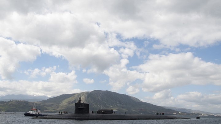 Στη Σούδα πυρηνοκίνητο αμερικάνικο υποβρύχιο – ΦΩΤΟ
