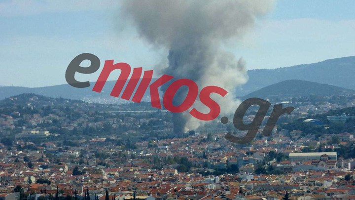 Πυκνοί καπνοί από τη φωτιά στην Παιανία – ΦΩΤΟ αναγνώστη