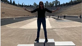 Η Κέιτλιν Τζένερ φωτογραφίζεται στο Καλλιμάρμαρο