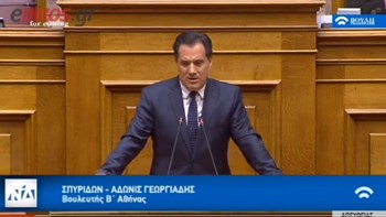 Γεωργιάδης κατά ΣΥΡΙΖΑ: Είστε υποκριτές, κατάπιατε τα αγγούρια της Μεγαλοοικονόμου και κάνετε και υποδείξεις – ΒΙΝΤΕΟ