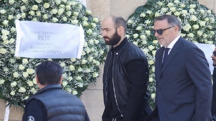 Συγκλόνισε ο Βασίλης Σπανούλης στην κηδεία του Θανάση Γιαννακόπουλου