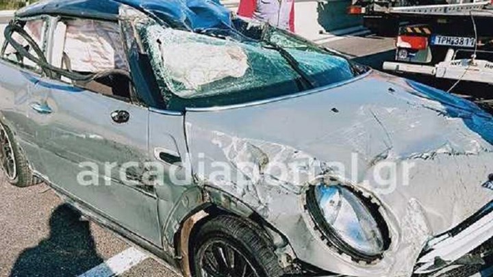 Θανατηφόρο τροχαίο στην Εθνική οδό Καλαμάτας-Τρίπολης – Σοκάρουν οι εικόνες