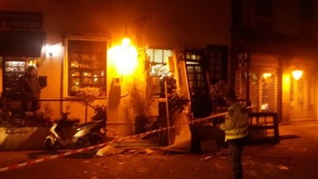 Ισχυρή έκρηξη σε εστιατόριο στη Λέσβο – Τραυματίστηκε ο ιδιοκτήτης – ΦΩΤΟ