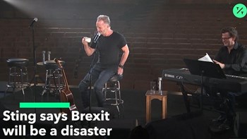 Λάβρος κατά του Brexit o Sting – Θα είναι μία καταστροφή