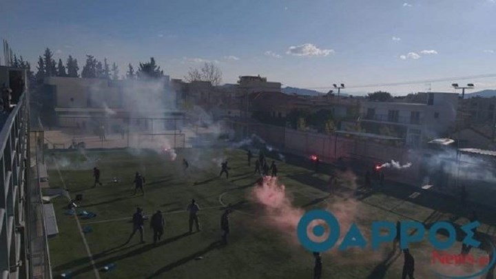 Σοβαρά επεισόδια στο Ασπρόπυργος- Καλαμάτα – ΦΩΤΟ-ΒΙΝΤΕΟ