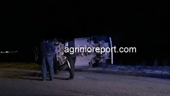 Σοβαρό τροχαίο στο Μεσολόγγι – ΦΩΤΟ