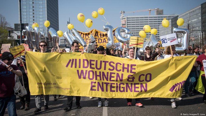 Χιλιάδες άνθρωποι στους δρόμους του Βερολίνου κατά της “τρέλας των ενοικίων”