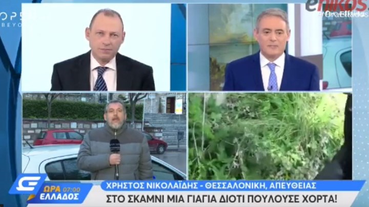 Συνελήφθη ηλικιωμένη γιατί πουλούσε χόρτα σε λαϊκή αγορά – ΒΙΝΤΕΟ