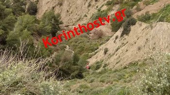 Αυτοκίνητο έπεσε σε γκρεμό 60 μέτρων – Τραυματίστηκαν μητέρα και κόρη – ΦΩΤΟ