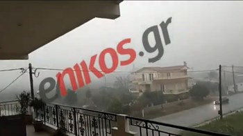 Ισχυρή καταιγίδα έπληξε το απόγευμα το Ναύπλιο – Δεν φαινόταν ούτε το Παλαμήδι – ΒΙΝΤΕΟ αναγνώτη