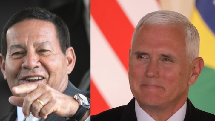 Συνάντηση Πενς με τον Βραζιλιάνο ομόλογό του για τη Βενεζουέλα