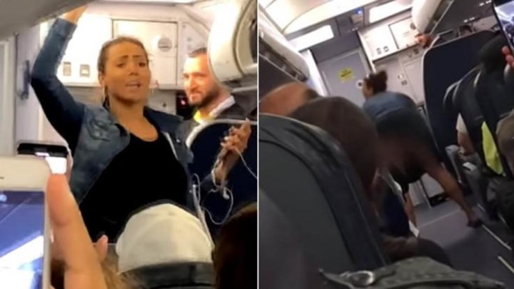 Μια τρελή τρελή πτήση – Επιβάτιδα έδειξε τα οπίσθιά της – ΒΙΝΤΕΟ