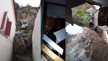 Νέες κατολισθήσεις στο Πλωμάρι – Έντρομοι οι κάτοικοι της περιοχής – ΦΩΤΟ