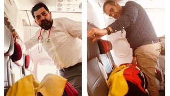 Δύο Έλληνες καρδιολόγοι έσωσαν γυναίκα που έπαθε έμφραγμα στο αεροπλάνο