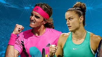 Σταθεροί στην παγκόσμια λίστα Τσιτσιπάς και Σάκκαρη