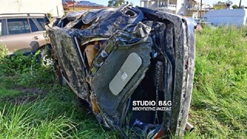 Τραγωδία στο Ναύπλιο – 20χρονη έχασε τη ζωή της  σε τροχαίο δυστύχημα – ΦΩΤΟ – ΒΙΝΤΕΟ