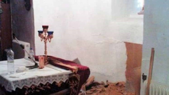 Αθεόφοβοι χρυσοθήρες έσκαψαν στο Ιερό εκκλησίας για να βρουν θησαυρό