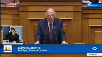 Λεβέντης: Ο κ. Τσίπρας πάει να κλέψει ψήφους από τα υπόλοιπα κόμματα της Αριστεράς – ΒΙΝΤΕΟ