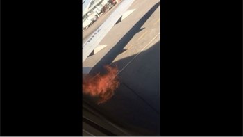 Πανικός σε πτήση: O κινητήρας τυλίχθηκε στις φλόγες πριν από την απογείωση – ΒΙΝΤΕΟ