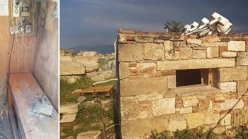 ”Βομβαρδισμένο” τοπίο η Ακρόπολη μετά το ”χτύπημα” του κεραυνού – ΦΩΤΟ – ΒΙΝΤΕΟ