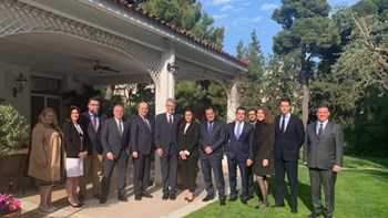 Συνάντηση στελεχών της ΝΔ με Πάιατ