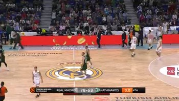 LIVE: Ρεάλ Μαδρίτης – Παναθηναϊκός 78-63 (Τελικό)
