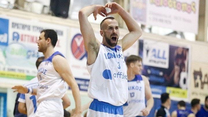 Ανεπανάληπτη εμφάνιση από τον Ιωνικό – Σημείωσε 197 πόντους σε ματς της Α2